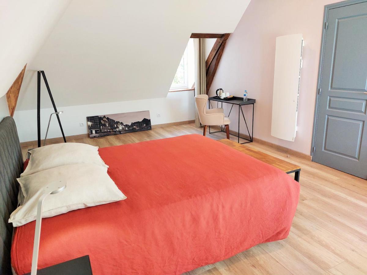 Les Jacquemarts Normands Maison D'Hotes - Guesthouse Belmesnil Camera foto